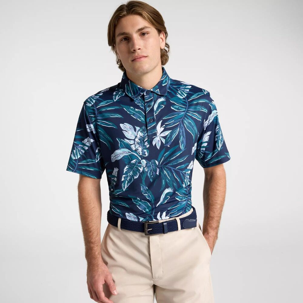 Walter Hagen Men's Performance 11 Novelty Print Golf Polo